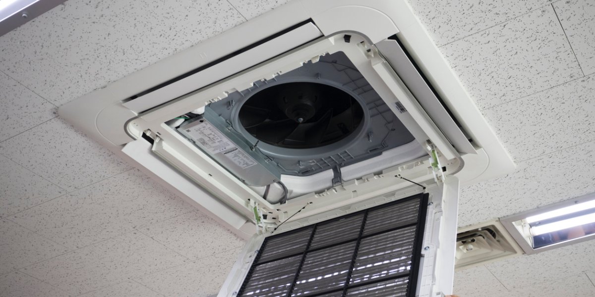 Commercial Aircon Cleaning curtain hong kong