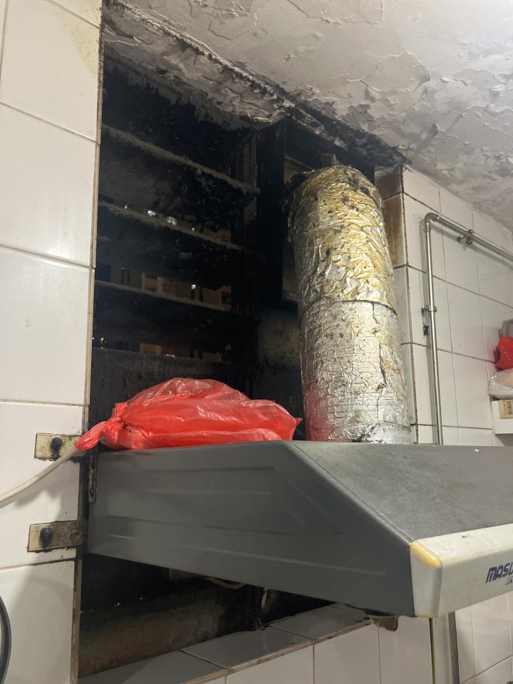 廚房清潔工作照片