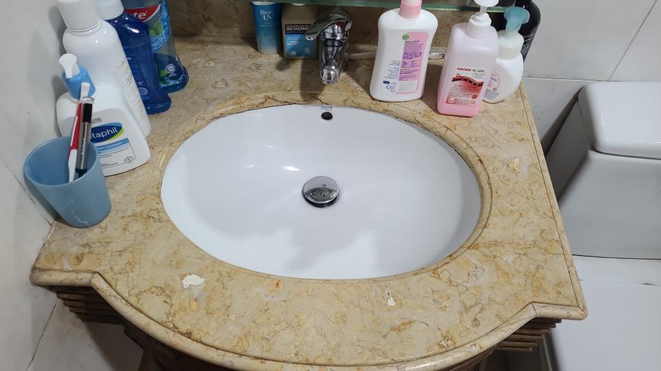 洗手盆安裝工作照片