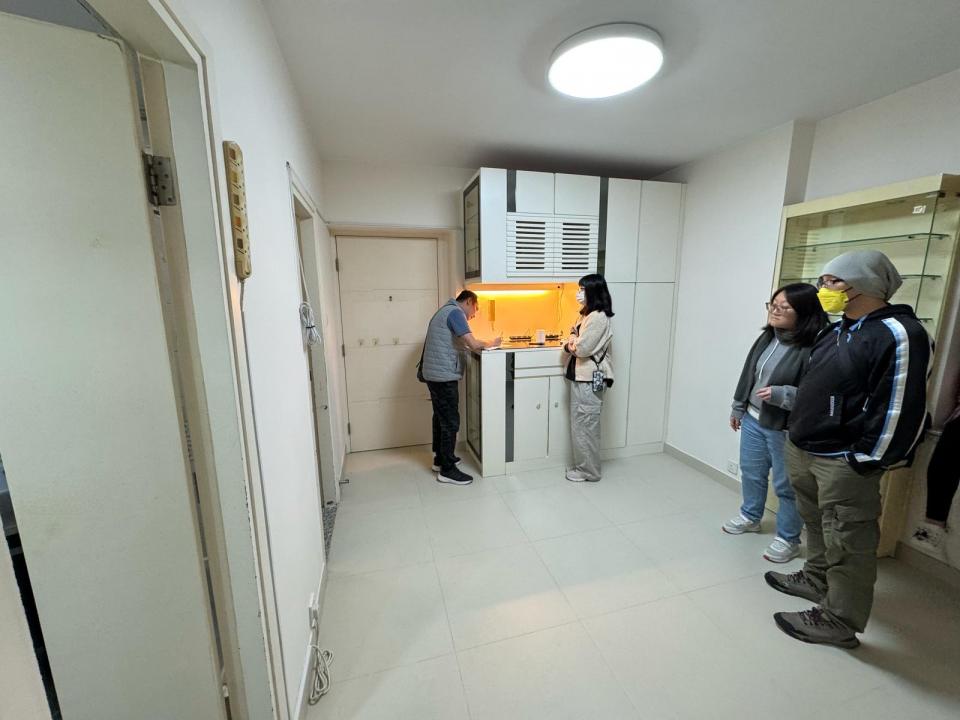 局部裝修工作照片