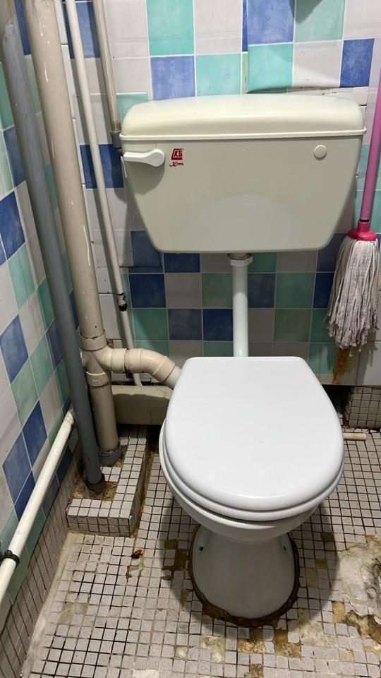 馬桶安裝工作照片 馬桶安裝工作照片