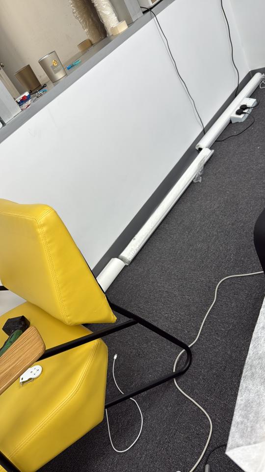 窗簾安裝工作照片