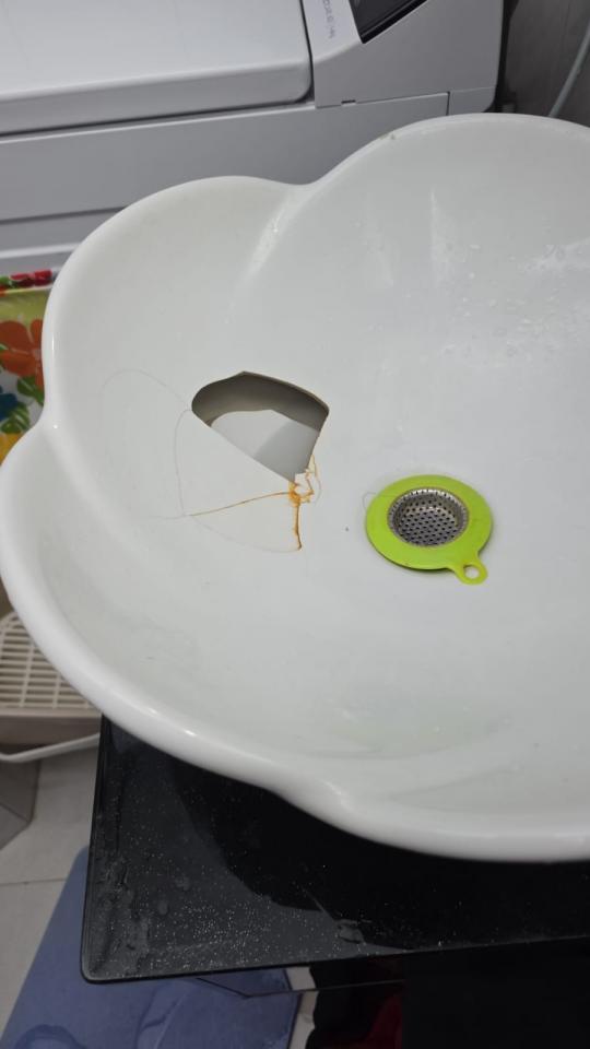 洗手盆安裝工作照片