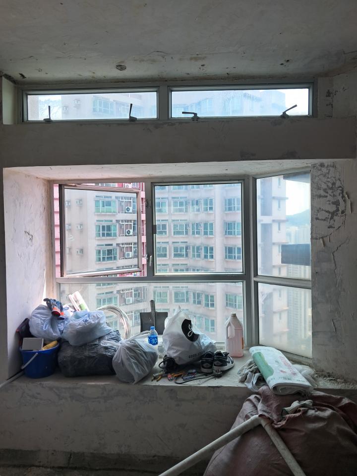 鋁窗維修工作照片