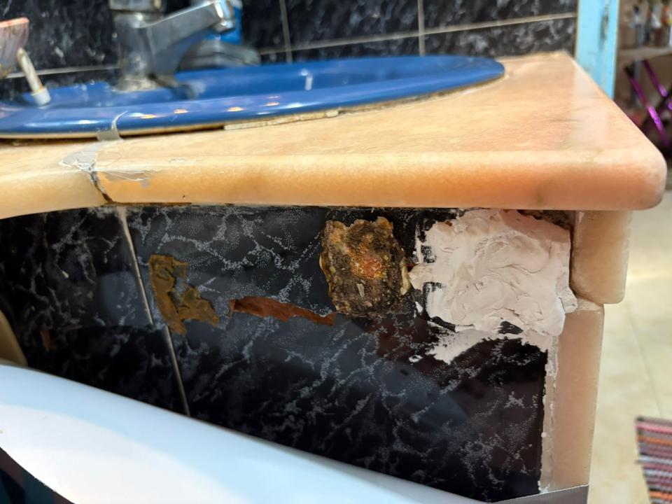 洗手盆安裝工作照片