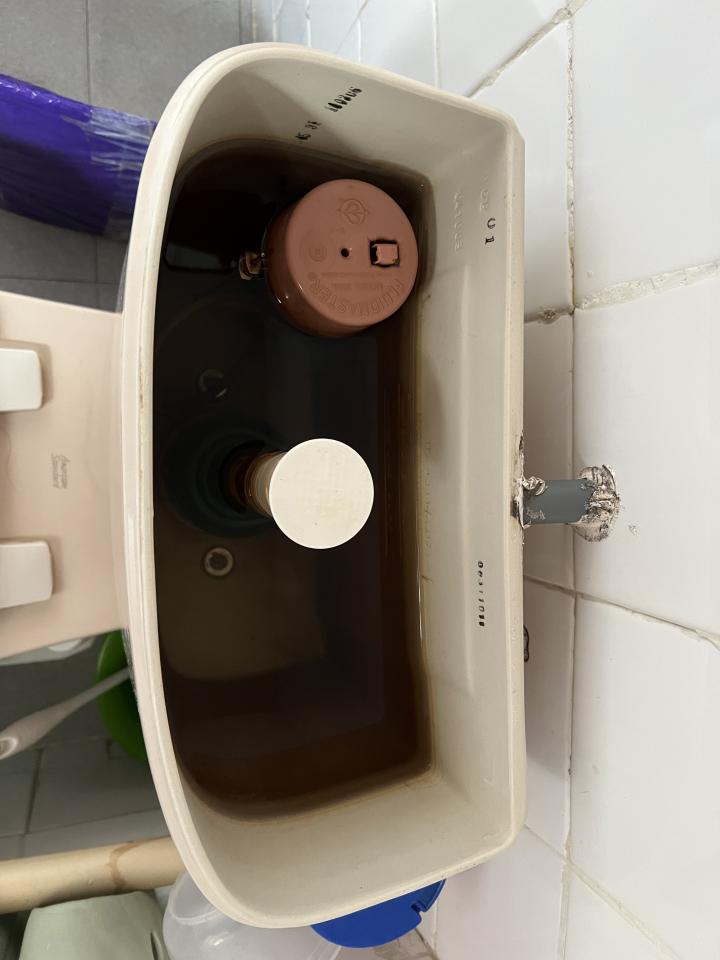 馬桶安裝工作照片