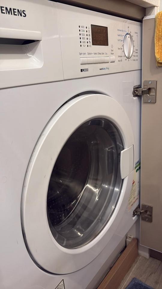 洗衣機清洗工作照片