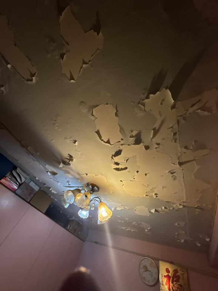 牆紙工程工作照片