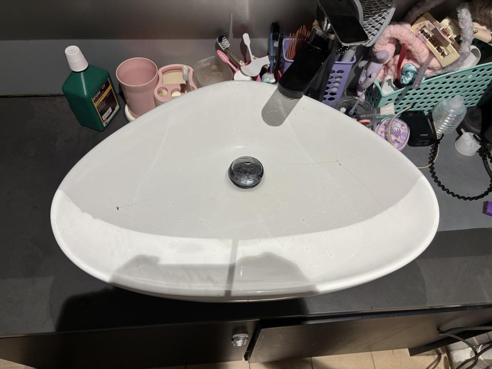 洗手盆安裝工作照片