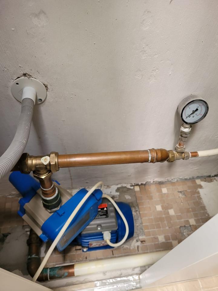 加壓水泵工作照片