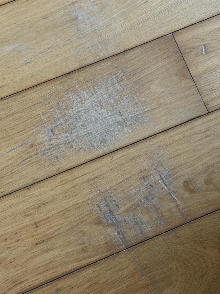 地板維修工作照片
