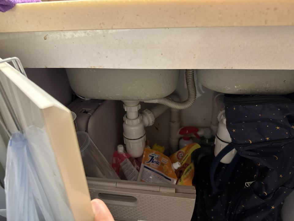 廚房鋅盤安裝工作照片