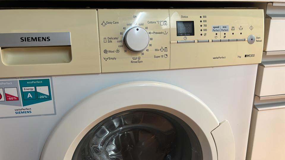 洗衣機清洗工作照片
