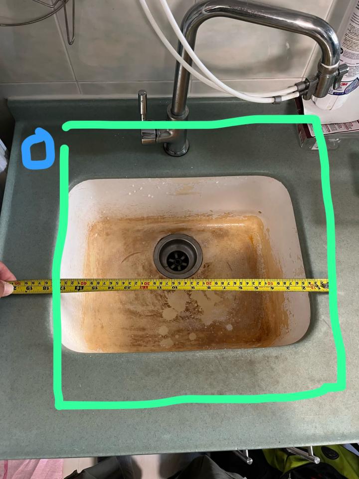 廚房鋅盤安裝工作照片