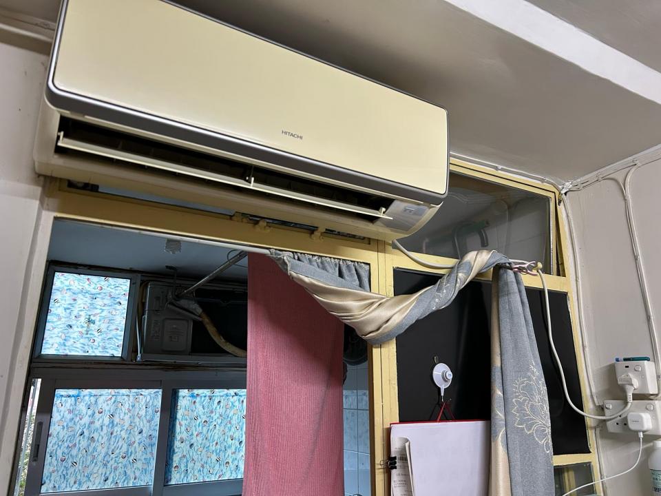 冷氣安裝工作照片