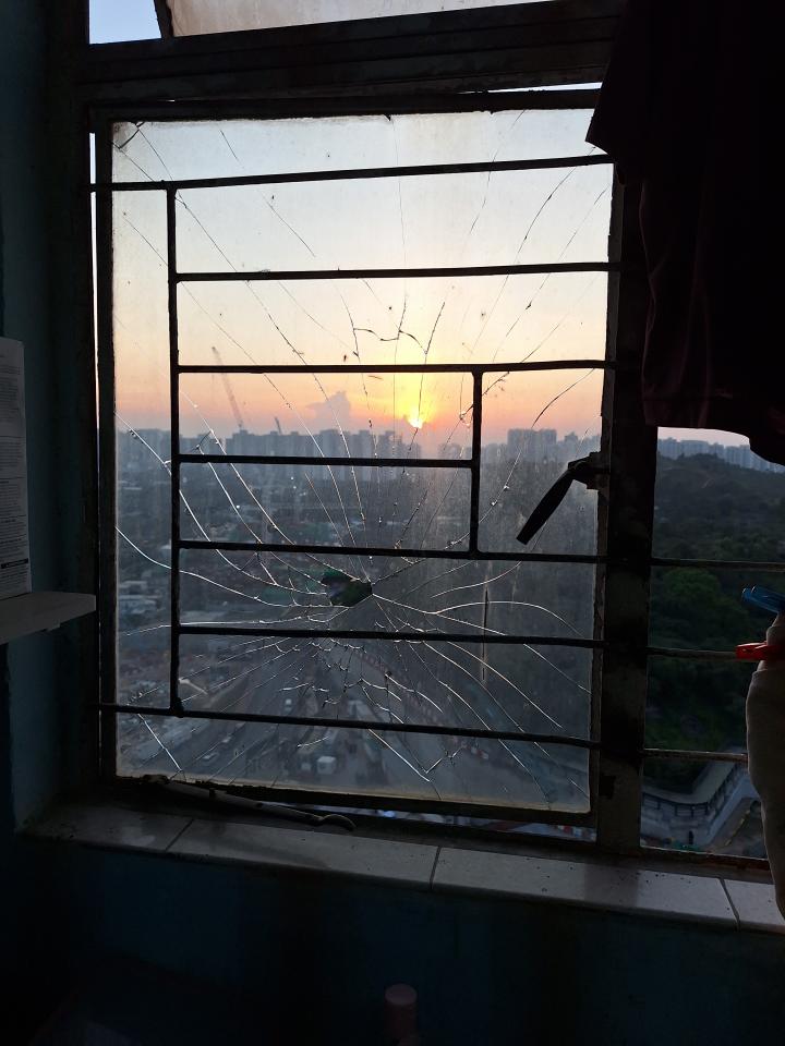 鋁窗維修工作照片