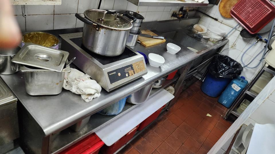 廚房清潔工作照片