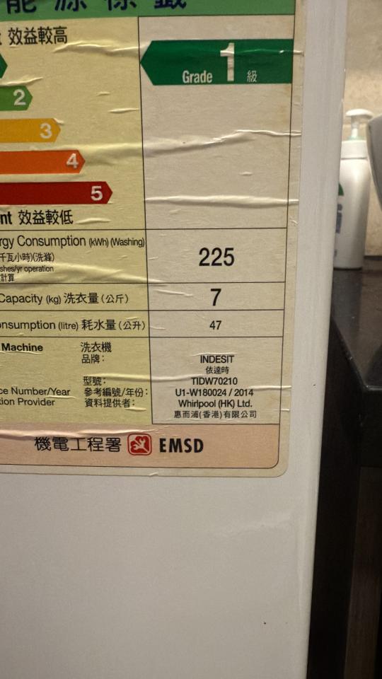 洗衣機清洗工作照片