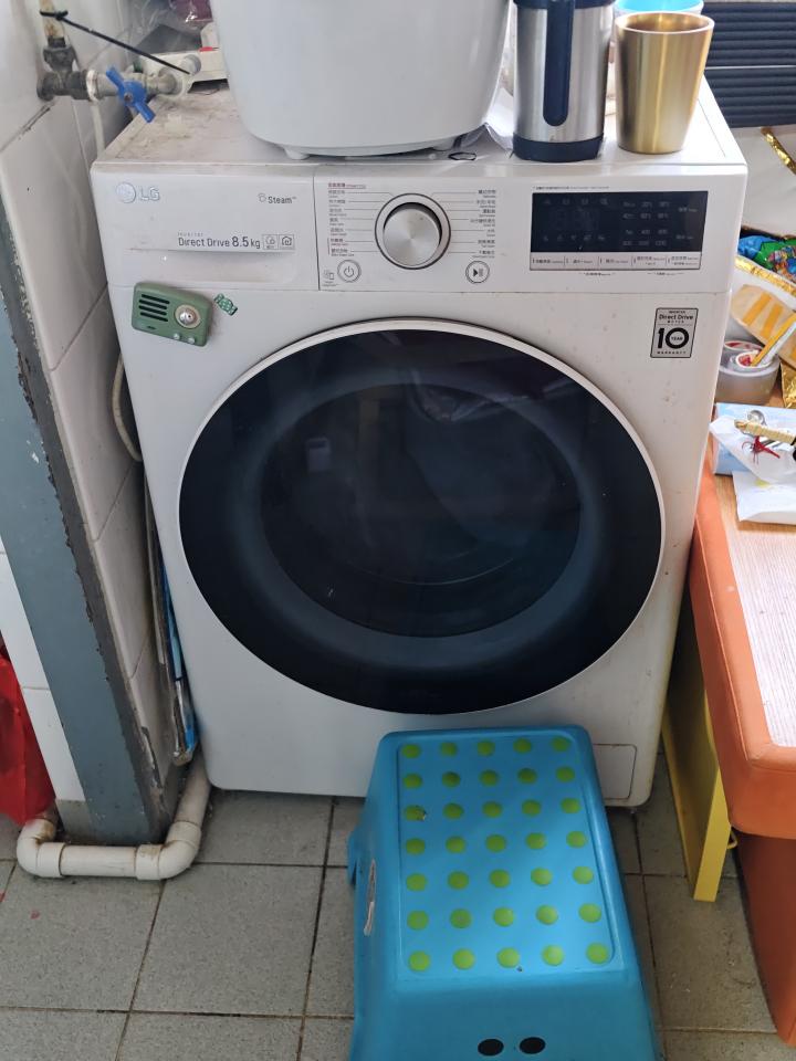 洗衣機清洗工作照片