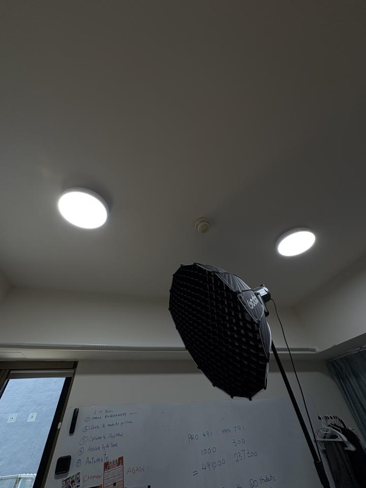 燈飾安裝工作照片