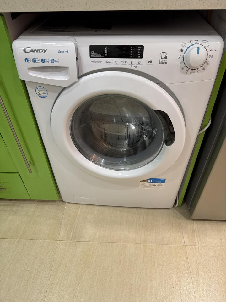 洗衣機清洗工作照片