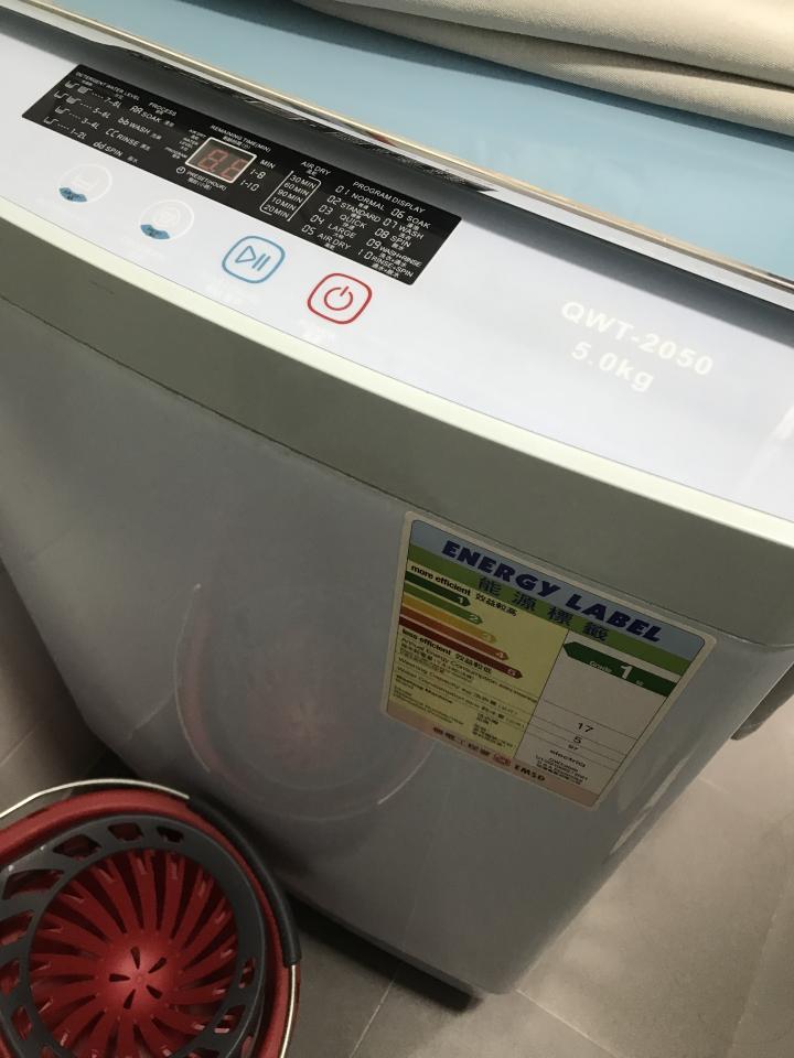 洗衣機清洗工作照片