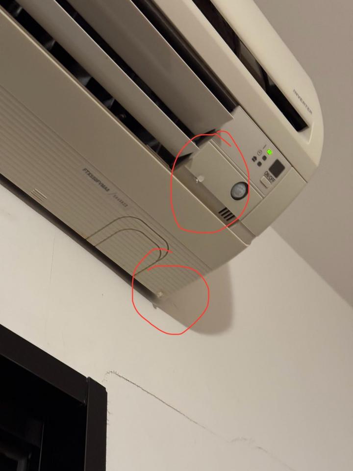 冷氣維修工作照片