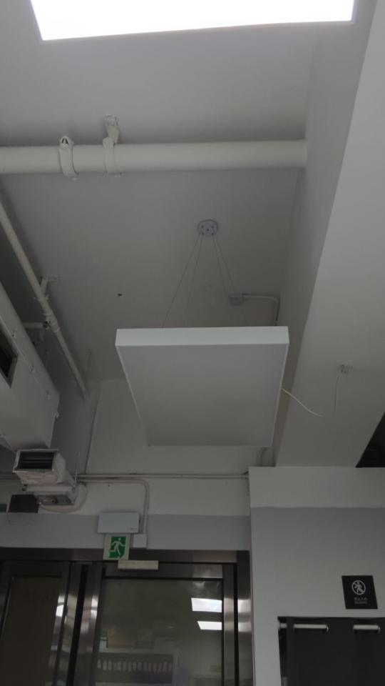 燈飾安裝工作照片