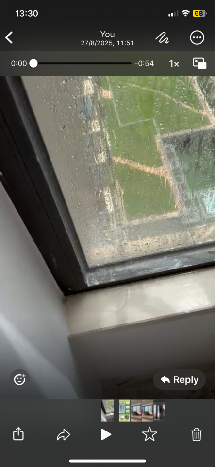 鋁窗維修工作照片