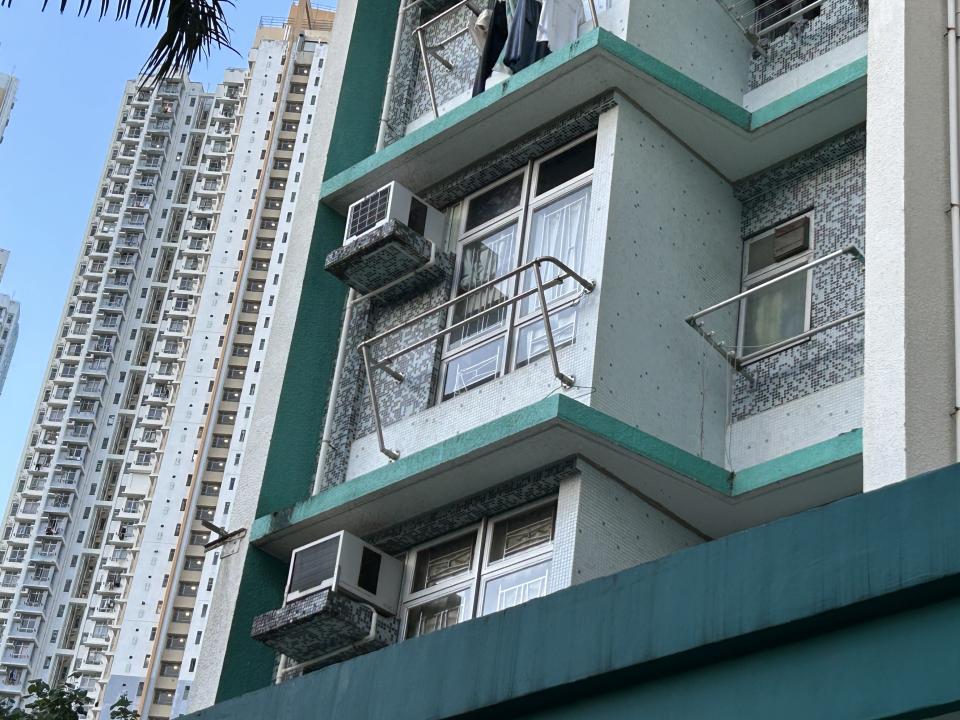晾衫架安裝工作照片