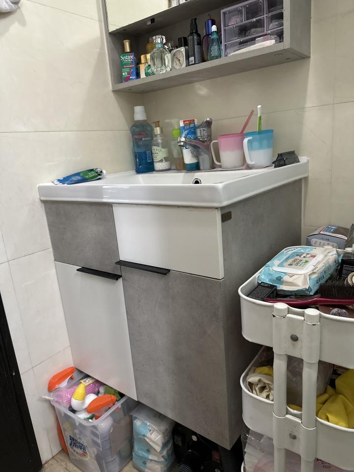 洗手盆安裝工作照片