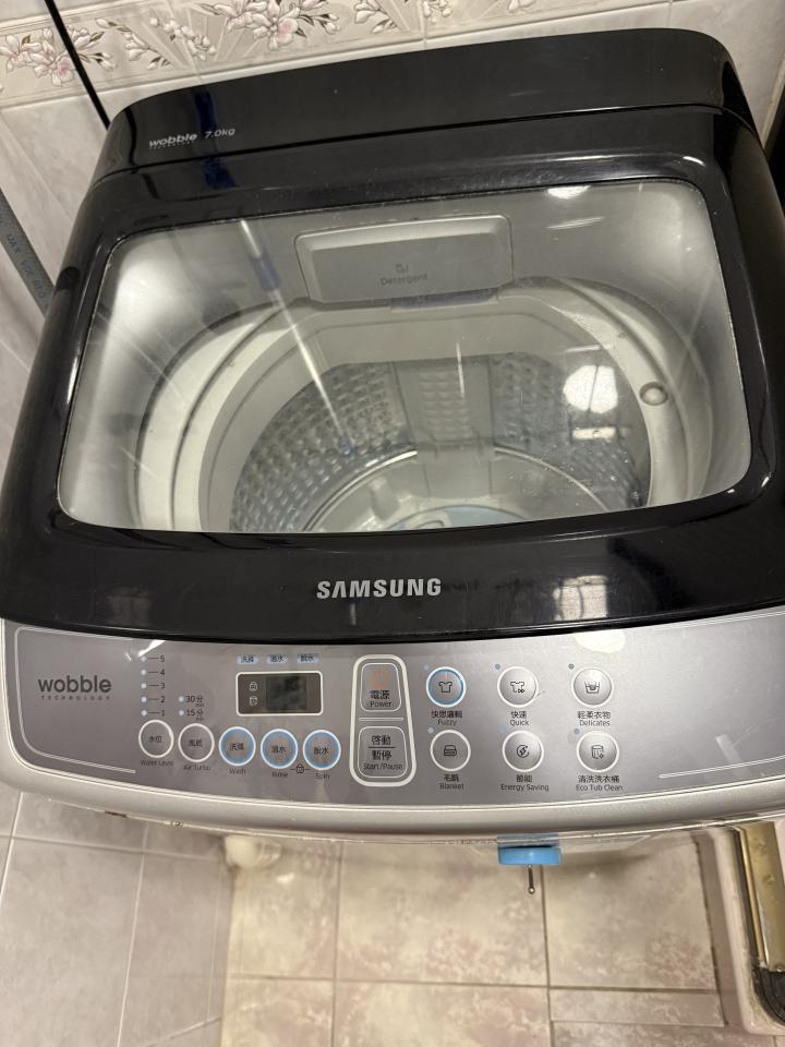 洗衣機清洗工作照片