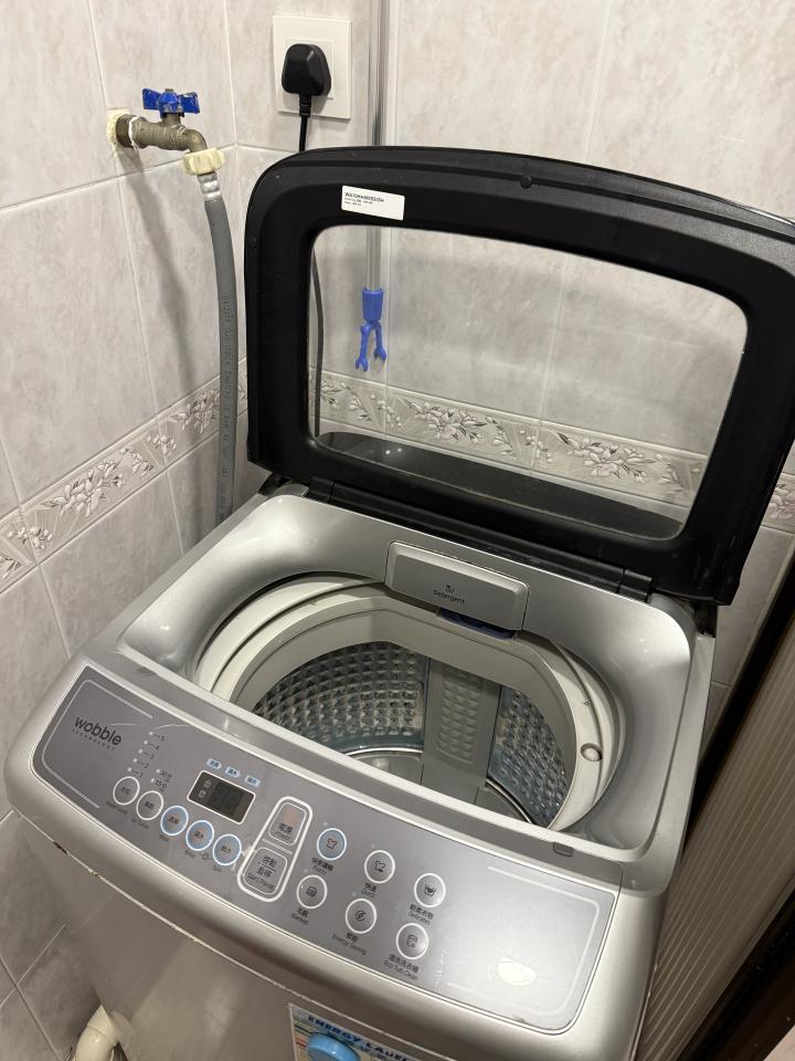 洗衣機清洗工作照片