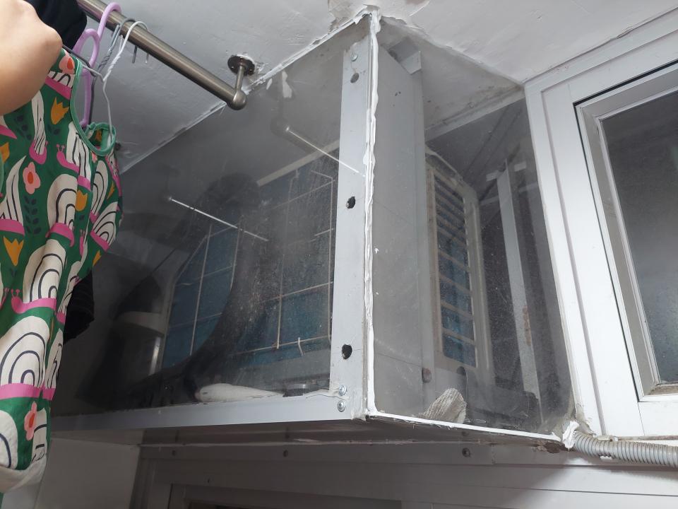 冷氣安裝工作照片