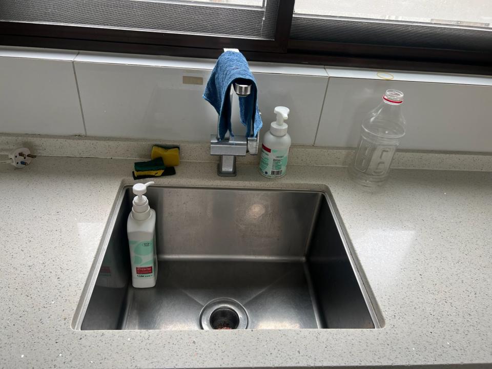 洗手盆安裝工作照片