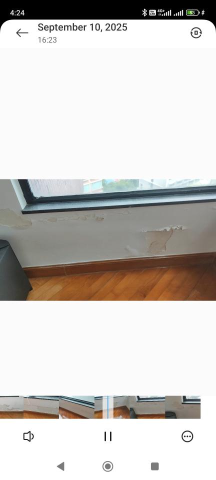 油漆工程工作照片