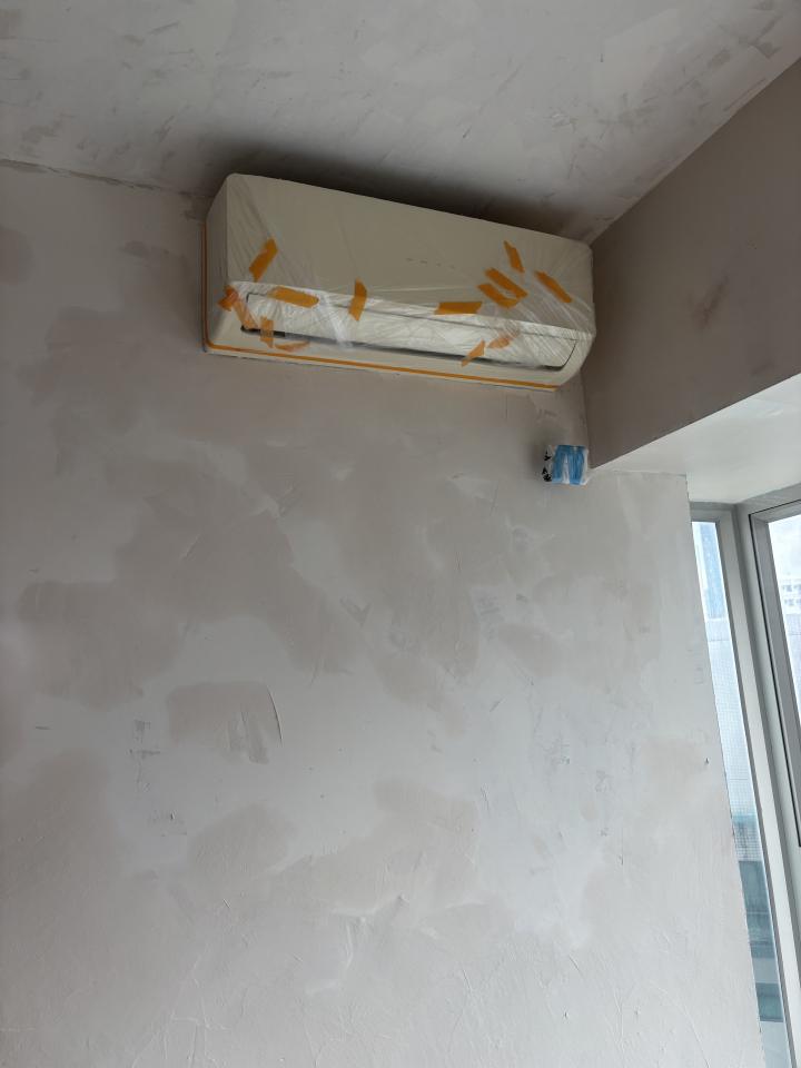 冷氣安裝工作照片