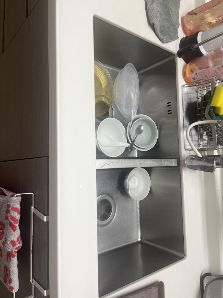 廚房鋅盤安裝工作照片
