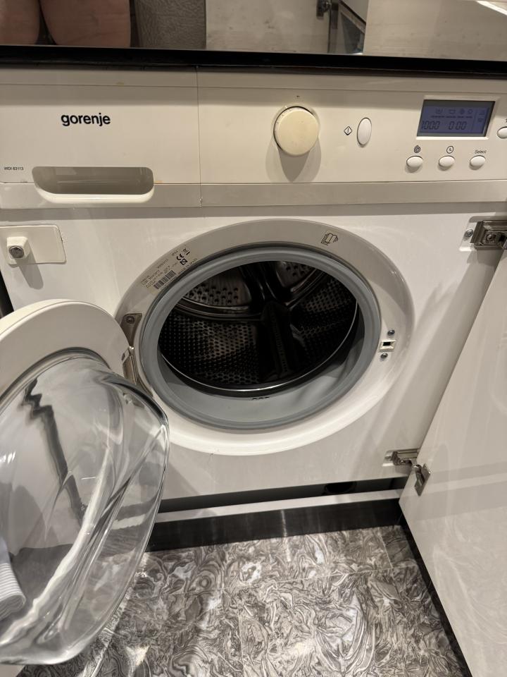 洗衣機清洗工作照片