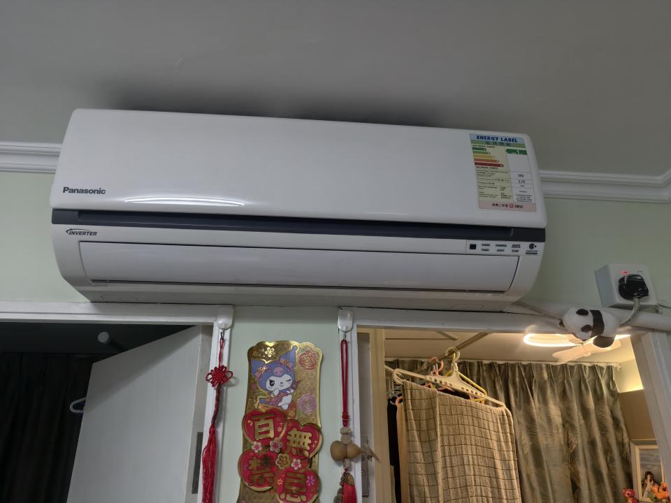 冷氣維修工作照片