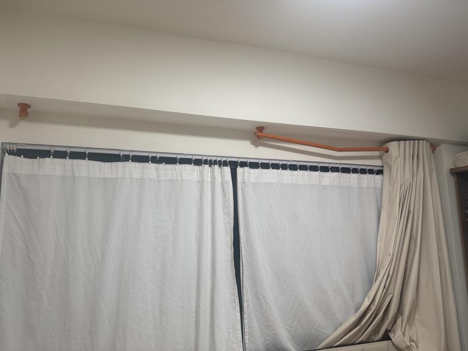 窗簾安裝工作照片