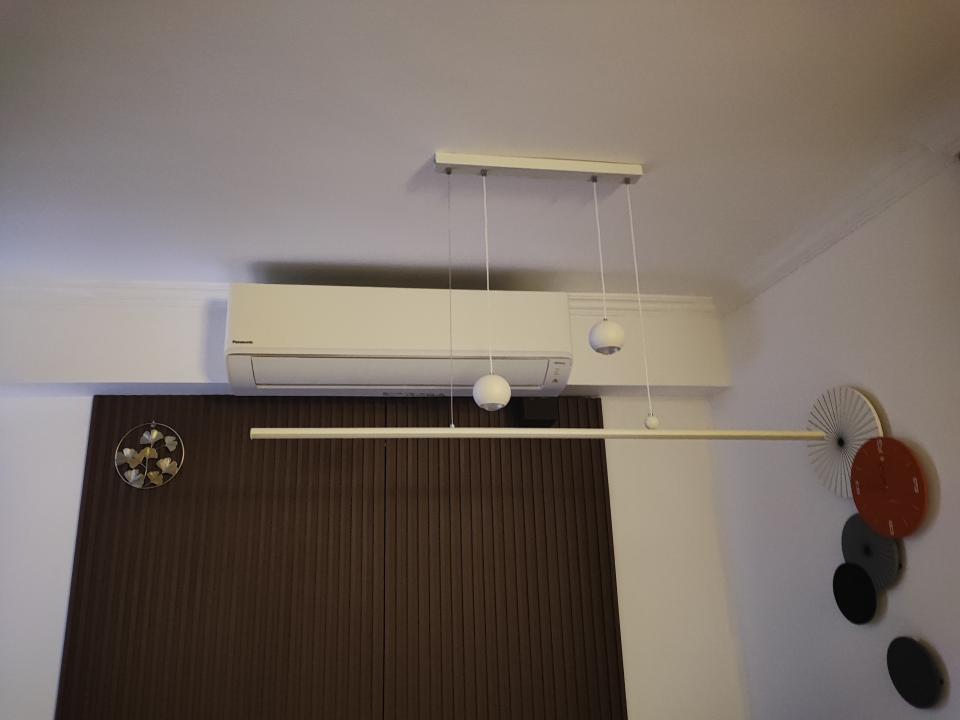 燈飾安裝工作照片
