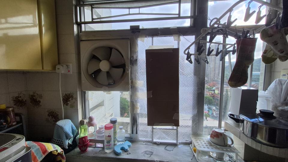 鋁窗維修工作照片