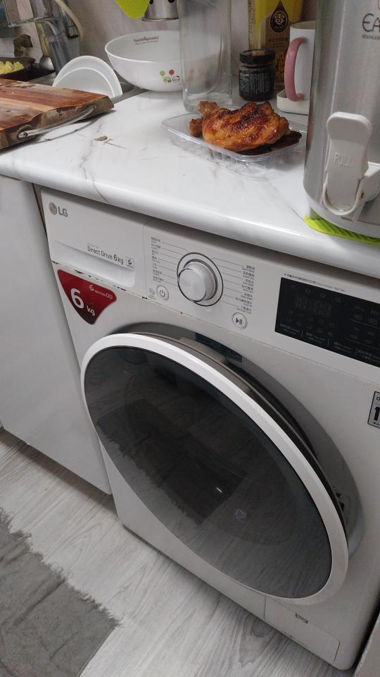 洗衣機清洗工作照片