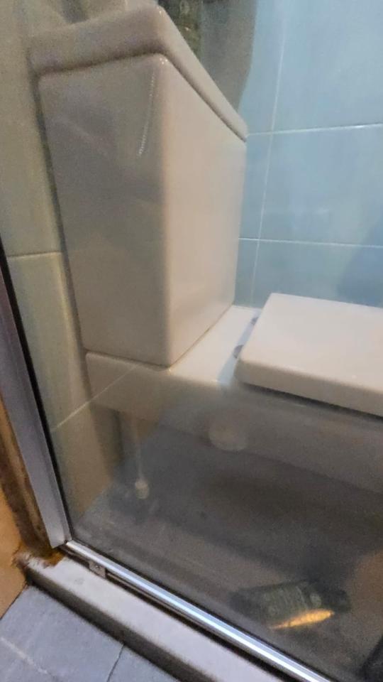 馬桶安裝工作照片