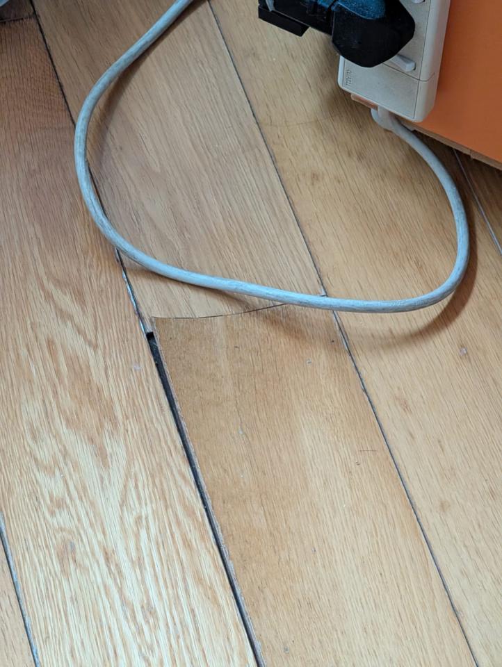 地板工程工作照片