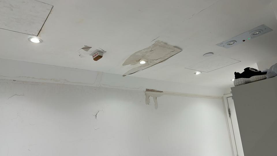 油漆工程工作照片