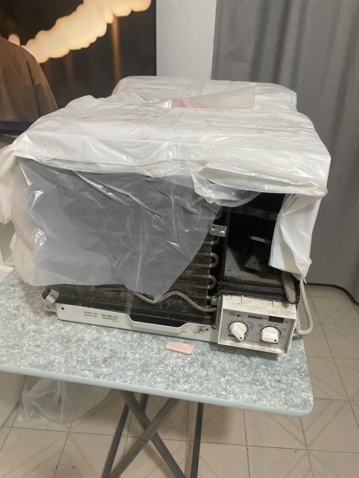 冷氣安裝工作照片