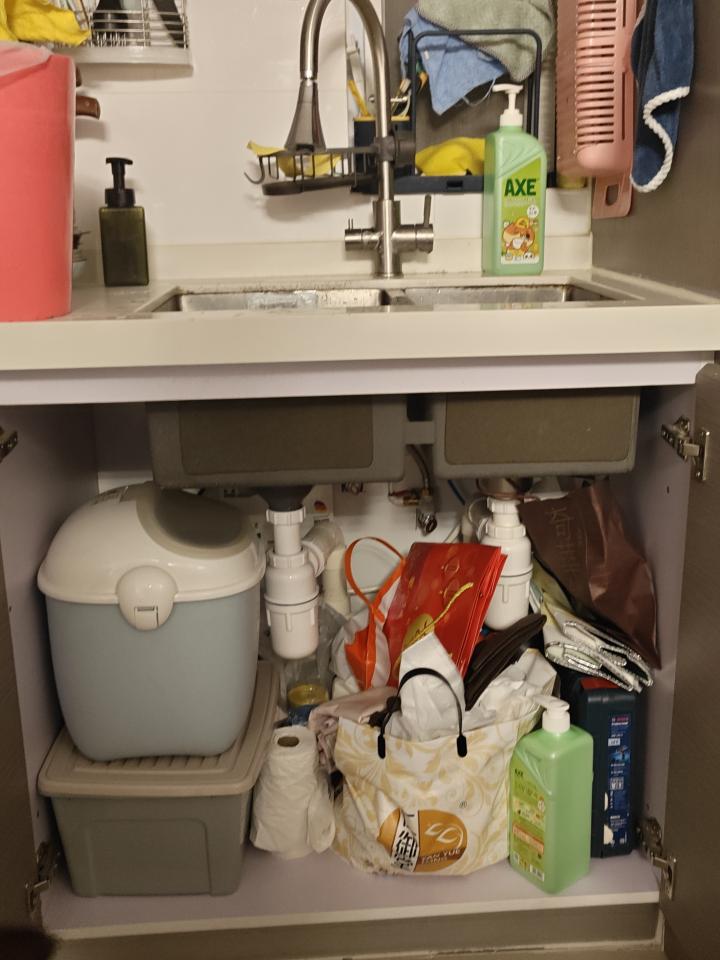 廚房鋅盤安裝工作照片