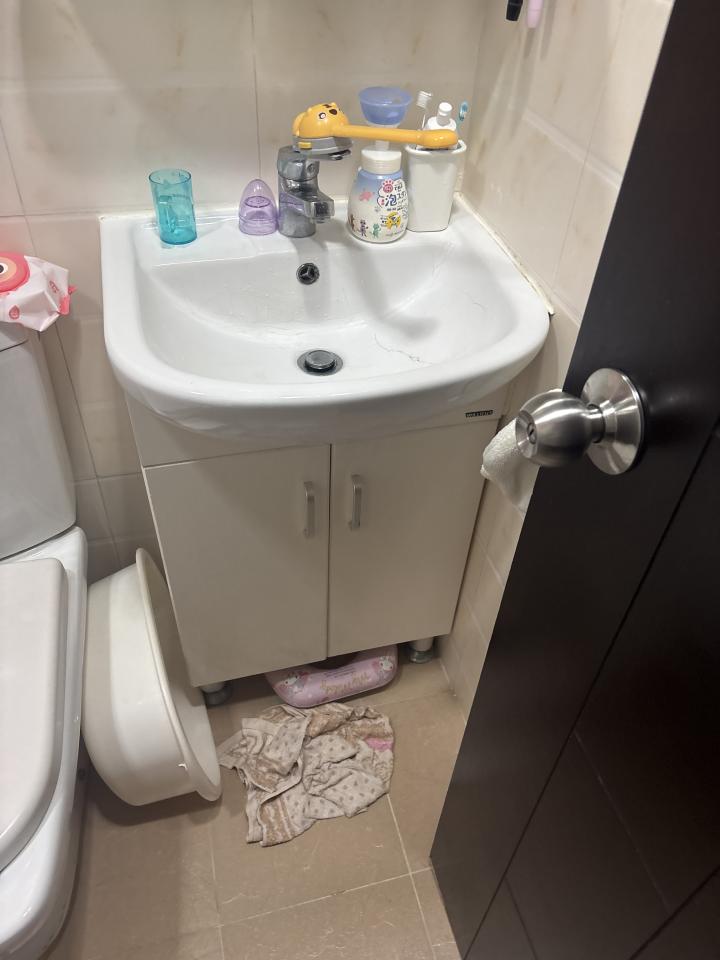 洗手盆安裝工作照片